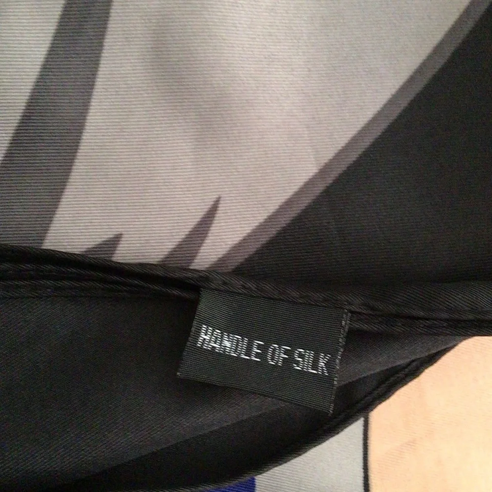 Contemporary Square Silk Scarf